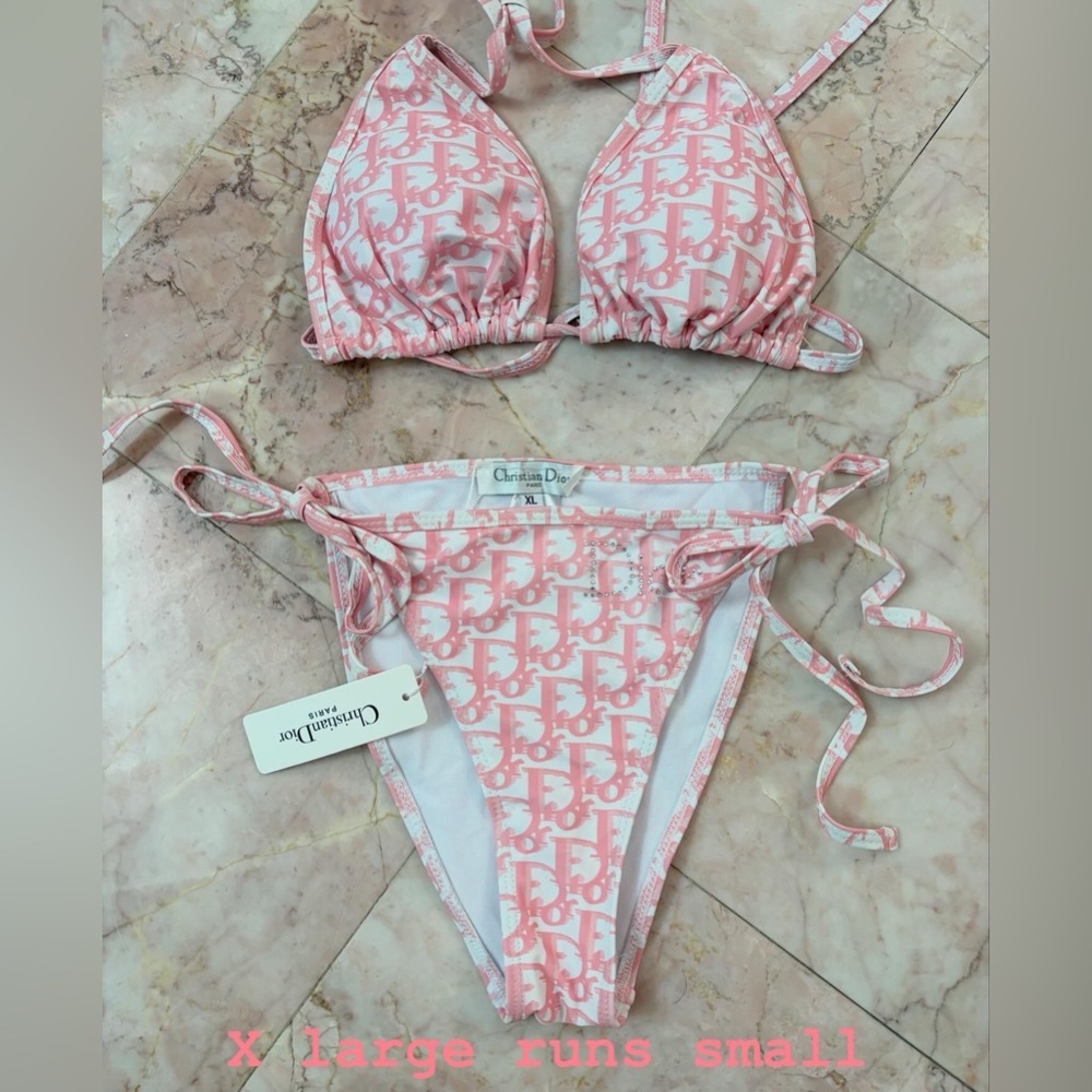 Pink Bikini, size large.